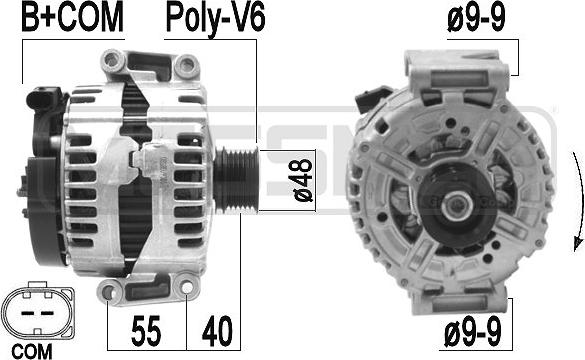 ERA 209471 - Ģenerators www.autospares.lv