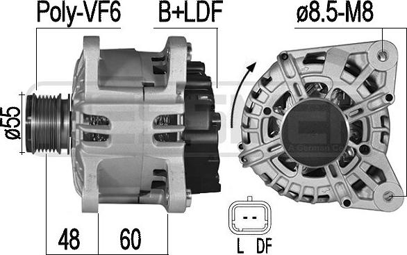 ERA 209546A - Ģenerators autospares.lv