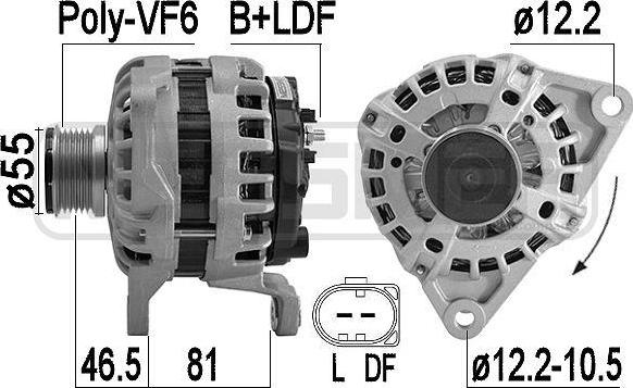 ERA 209558 - Ģenerators autospares.lv