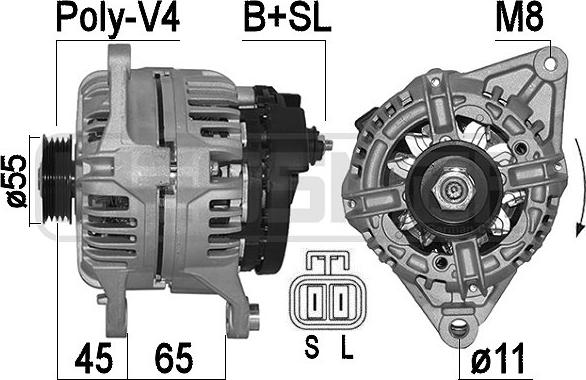 ERA 209552A - Ģenerators autospares.lv