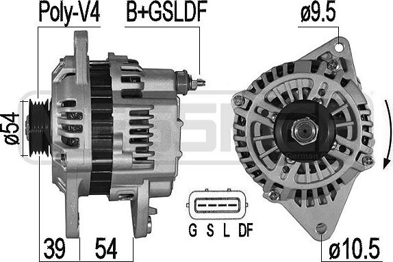 ERA 209514A - Ģenerators autospares.lv