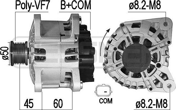 ERA 209524A - Ģenerators autospares.lv