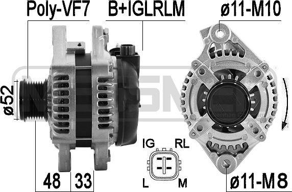 ERA 209602 - Ģenerators www.autospares.lv