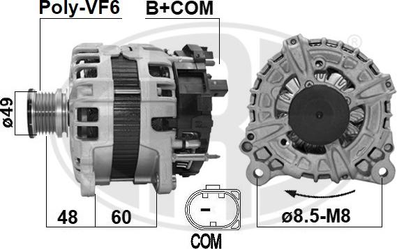 ERA 209629 - Ģenerators autospares.lv