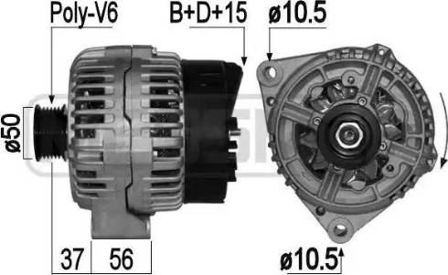 ERA 209041 - Ģenerators www.autospares.lv