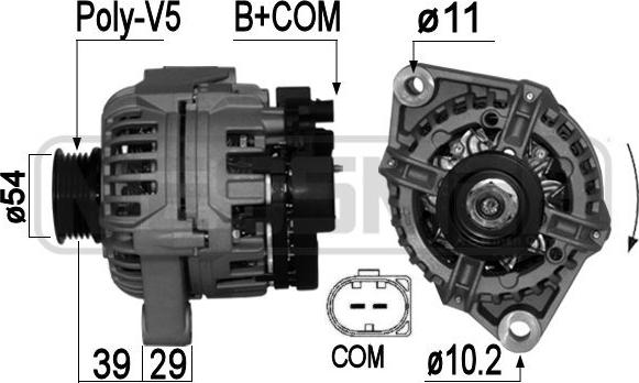 ERA 209042A - Ģenerators autospares.lv