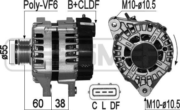 ERA 209009 - Ģenerators www.autospares.lv