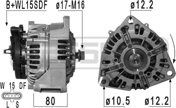 ERA 209019 - Ģenerators www.autospares.lv