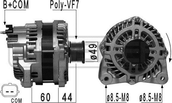 ERA 209010A - Ģenerators autospares.lv