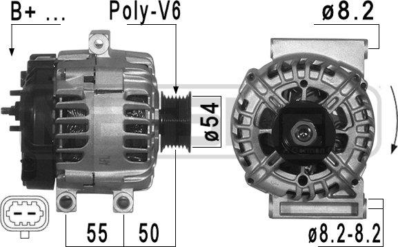 ERA 209012 - Ģenerators www.autospares.lv