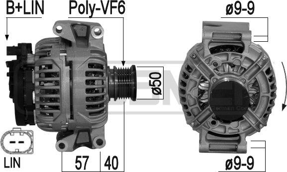 ERA 209083 - Ģenerators www.autospares.lv