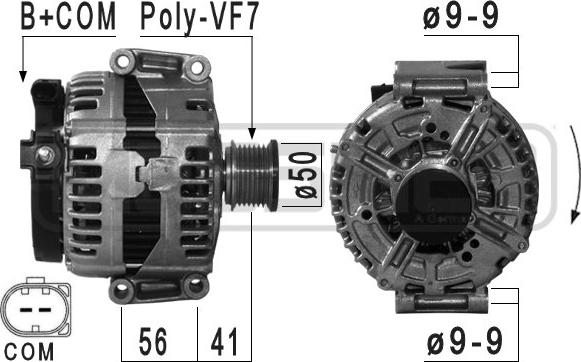 ERA 209036 - Ģenerators www.autospares.lv