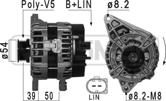 ERA 209033 - Ģenerators www.autospares.lv