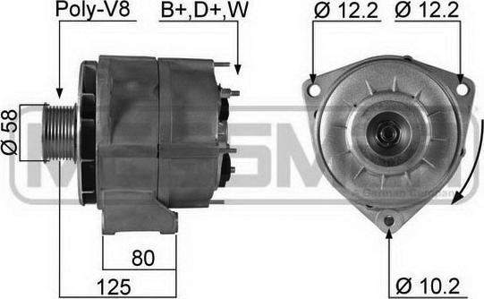 ERA 209021 - Ģenerators www.autospares.lv