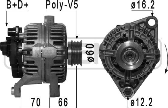 ERA 209027 - Ģenerators www.autospares.lv