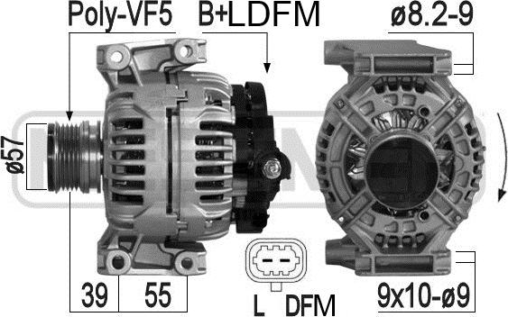 ERA 209078A - Ģenerators autospares.lv