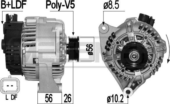 ERA 209160 - Alternator www.autospares.lv