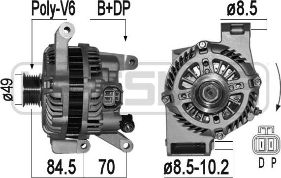 ERA 209358A - Ģenerators autospares.lv