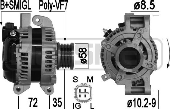 ERA 209361A - Ģenerators autospares.lv