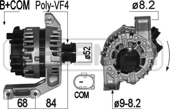 ERA 209318 - Ģenerators www.autospares.lv