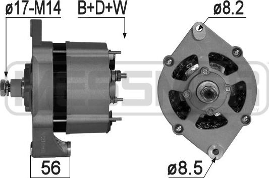 ERA 209249A - Ģenerators autospares.lv