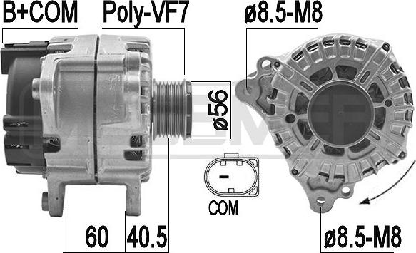 ERA 209204 - Ģenerators www.autospares.lv