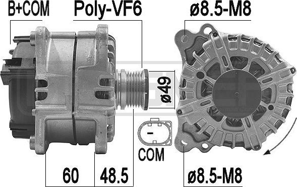 ERA 209202 - Ģenerators autospares.lv