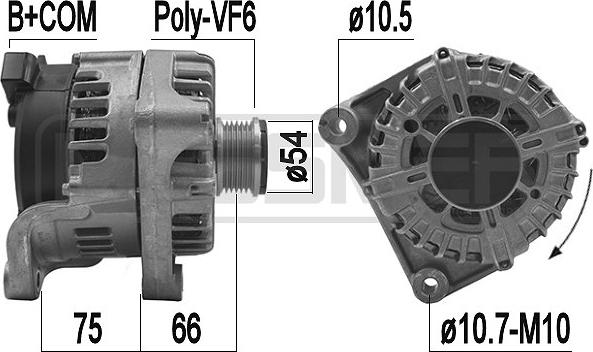 ERA 209207 - Ģenerators autospares.lv