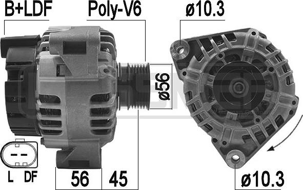 ERA 209213 - Ģenerators autospares.lv