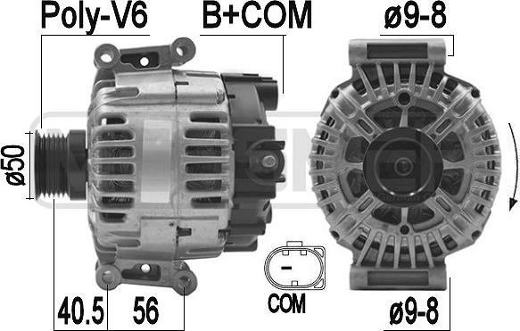 ERA 209234 - Ģenerators autospares.lv