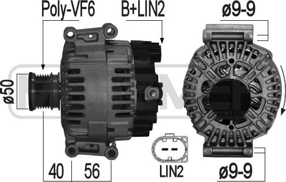 ERA 209231 - Alternator www.autospares.lv