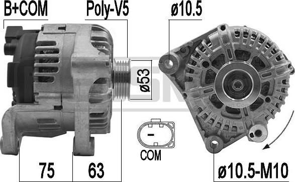 ERA 209233 - Ģenerators www.autospares.lv