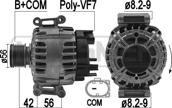 ERA 209220 - Ģenerators www.autospares.lv