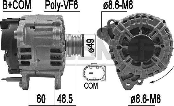 ERA 209270 - Alternator www.autospares.lv