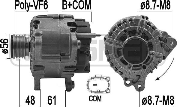 ERA 209271 - Alternator www.autospares.lv