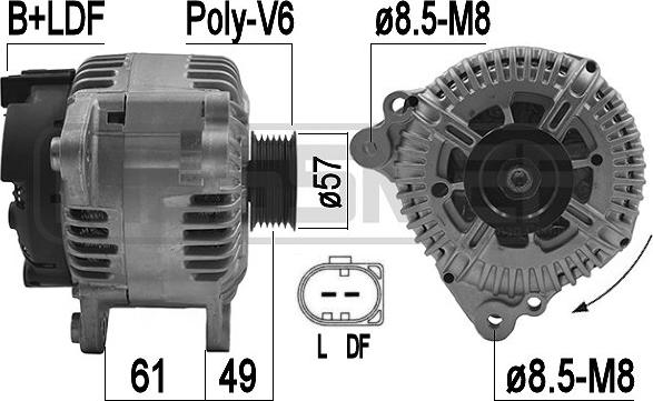 ERA 209277 - Ģenerators autospares.lv