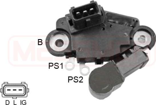 ERA 215 966 - Voltage regulator, alternator www.autospares.lv