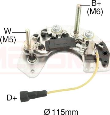 ERA 215498 - Taisngriezis, Ģenerators autospares.lv