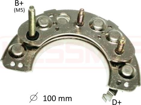 ERA 215442 - Выпрямитель, диодный мост, генератор www.autospares.lv