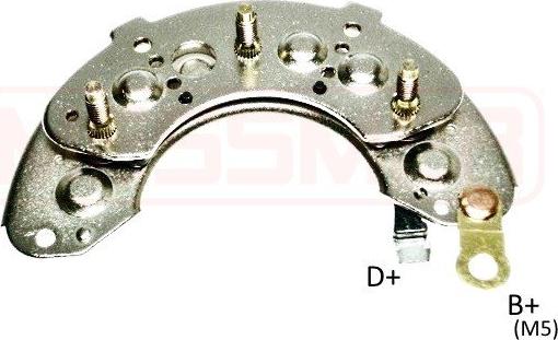 ERA 215436 - Выпрямитель, диодный мост, генератор www.autospares.lv