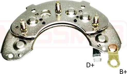 ERA 215432 - Rectifier, alternator www.autospares.lv