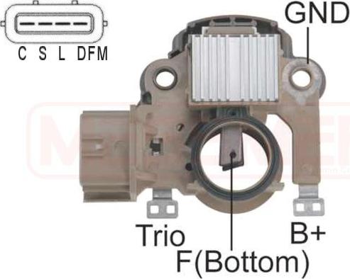 ERA 215568 - Ģeneratora sprieguma regulators www.autospares.lv