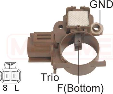 ERA 215536 - Voltage regulator, alternator www.autospares.lv