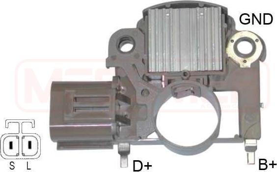 ERA 215533 - Ģeneratora sprieguma regulators www.autospares.lv