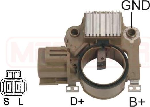 ERA 215570 - Ģeneratora sprieguma regulators www.autospares.lv