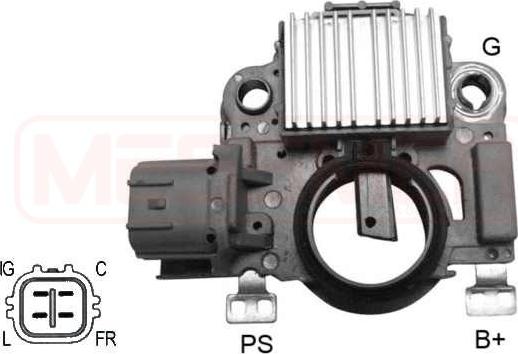 ERA 215573 - Ģeneratora sprieguma regulators www.autospares.lv