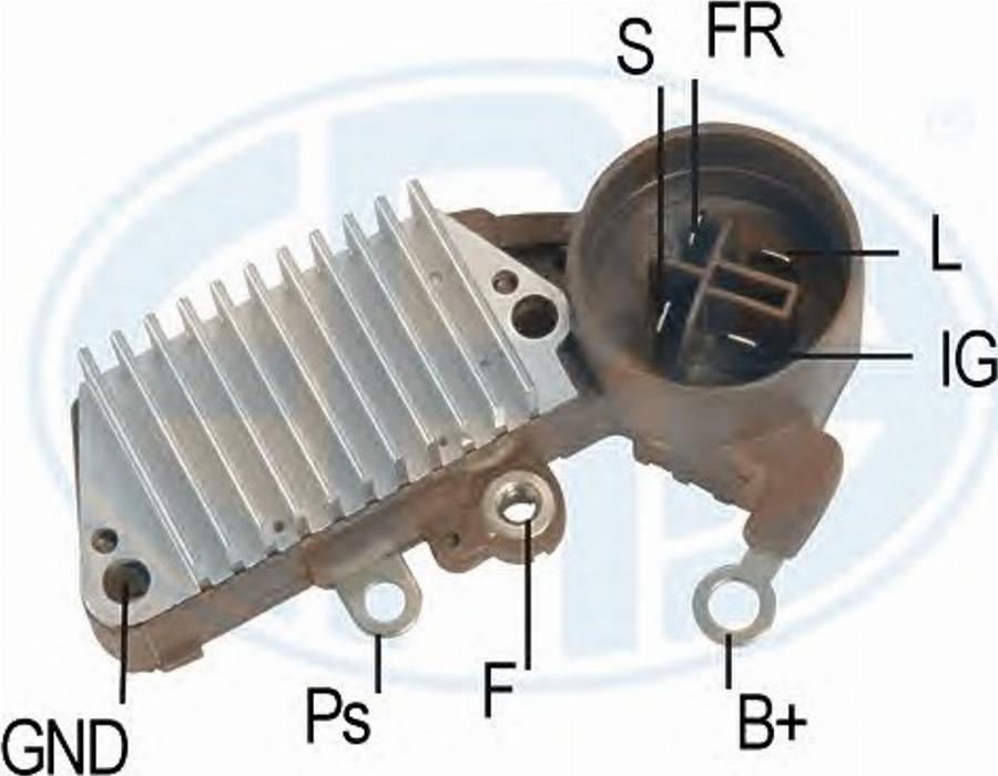 ERA 215655 - Ģeneratora sprieguma regulators www.autospares.lv