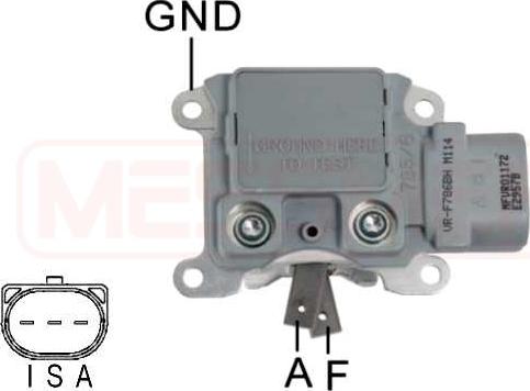 ERA 215194 - Ģeneratora sprieguma regulators www.autospares.lv