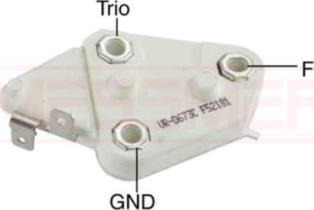 ERA 215130 - Ģeneratora sprieguma regulators www.autospares.lv