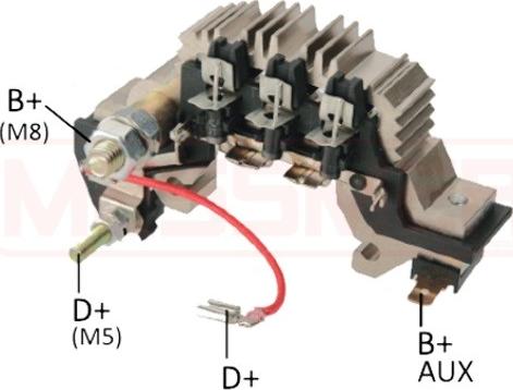 ERA 215865 - Выпрямитель, диодный мост, генератор www.autospares.lv